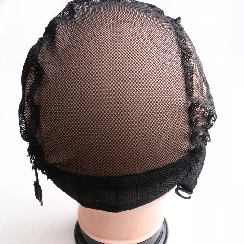 HARMONY Free shipping 10 pieces Black lace net U part wig caps adjustable mesh wig cap for making wigs 5 HARMONY Free shipping 10 pieces Black lace net U part wig caps adjustable mesh wig cap for making wigs 5