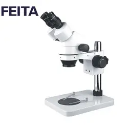 Aliexpress всего высокого качества CE ISO 7-45X низкая Мощность стерео микроскоп Стандартный упаковка для ft-45b1 Биологический микроскоп