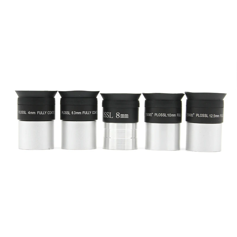 

Datyson 1.25 Inch Plossl Eyepieces Ocular Fully Coated Film HD Astro Lens for Astronomical Telescope (4mm 6.3mm 8mm 10mm 12.5mm)