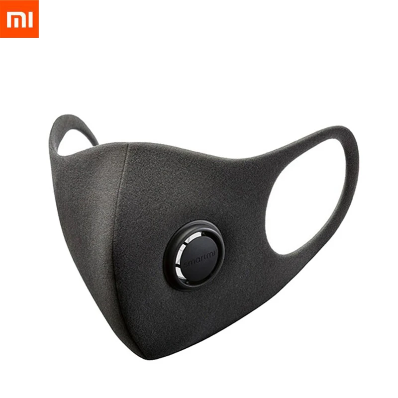 

3PCS Xiaomi SmartMi PM2.5 Haze Mask Anti-haze Mask Adjustable Ear Hanging 3D Design Comfortable Light Breathing Mask S M L