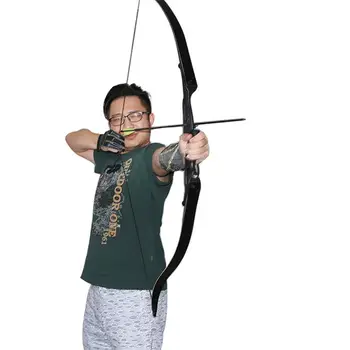 

New Arrival 30-40lbs Archery Take Down Bow Hunting 56" Laminated Wood Bow Length for Archery Traditional Detachable Recurve Bow