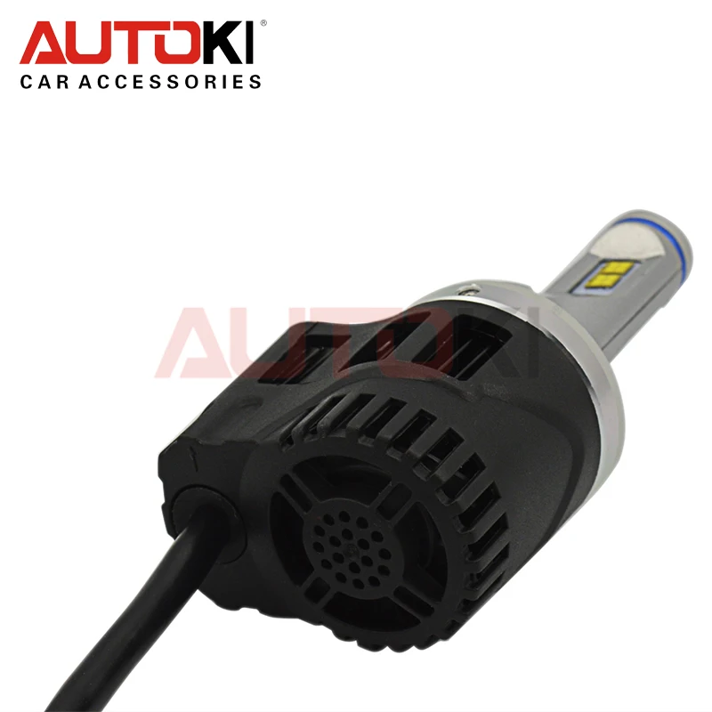 Autoki H4 H7 H11 9005 9006 9012 5202 9004 9007 H13 110 W 10400LM P6 автомобиля светодиодный фар комплект лампы высокой мощности авто Светодиодная лампа для фар