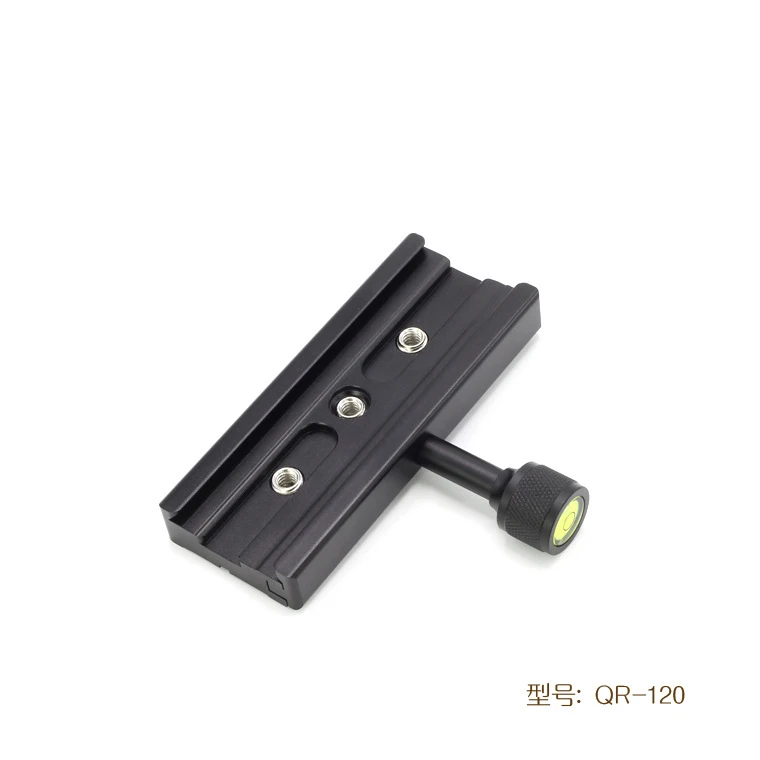 

XILETU QR-120 Clamp Adapter For Quick Release Plate 1/4"3/8"Arca SWISS RSS Tripod 120mm Q19818