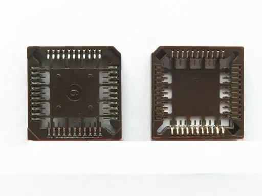SMD IC Блок 28 P 32 44 52 68 84P PLCC44 PLCC28 PLCC32 PLCC52 PLCC68 PLCC84 коричневое сиденье ядра чип PLCC разъем
