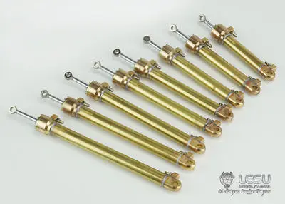 LESU 1pc Hydraulic Oil Cylinder 60MM Metal Tmy   1/14 RC Dump Truck DIY Model TH02432