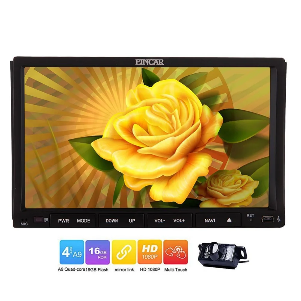 

7 inch Android 5.1 Car gps DVD Player in Dash with Navigation Car Stereo Bluetooth Double Din Head unit tape recorder autoradio