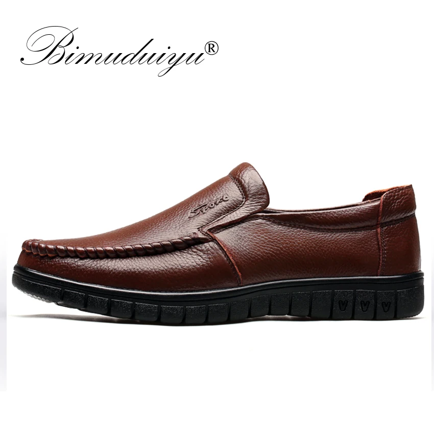 BIMUDUIYU Fashion Comfortable Breathable Soft Genuine Leather Loafers Shoes Mens Moccasin Shoes Casual Falts Men Winter Shoes BIMUDUIYU Fashion Comfortable Breathable Soft Genuine Leather Loafers Shoes Mens Moccasin Shoes Casual Falts Men Winter Shoes
