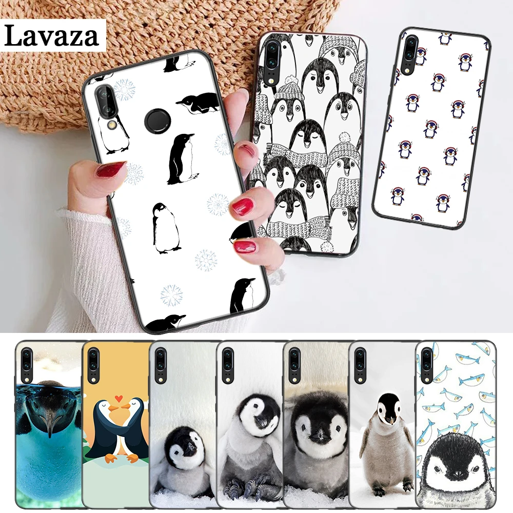 Силиконовый чехол с пингвинами для Huawei P8 Lite 2015 2017 P9 2016 Mimi P10 P20 Pro P Smart Z 2019 P30 |