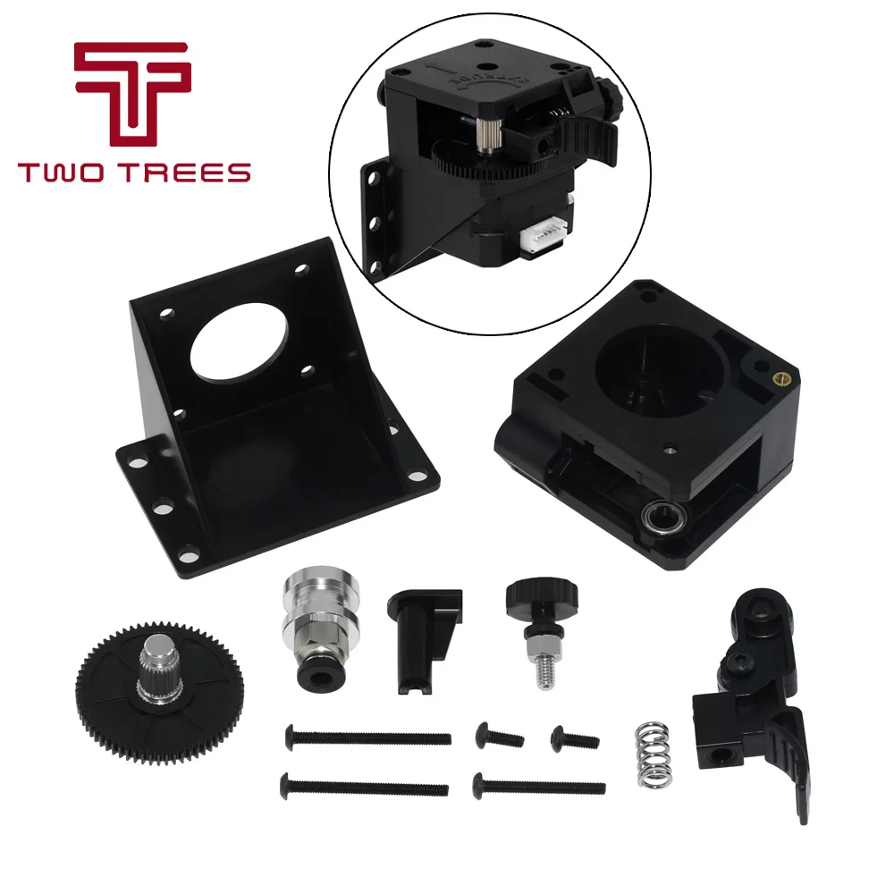 

Titan Extruder Full Kit with NEMA17 Stepper Motor for 3D Printer both Direct Drive Short range and Bowden Remotely