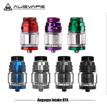 

Electronic Cigarette Atomizer Augvape INTAKE RTA Leak Proof Bottom Airflow Direct To Coil Single Coil 24mm 4.2ml Atomizer Tank