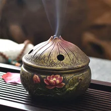 Timing Thermostat Electronic Sandalwood Furnace Ceramic Scented Ovens Incense Burner Essential Oil Aroma Burner G $ incense burner buddha head aromatic oil burner ceramic aromatherapy lamp light candle aroma furnace oil lamp essential home g