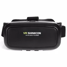 Shinecon VR 360 Video Immersive Virtual Reality 3D VR Headset Google Cardboard Games Glasses Compatible for iphone lg huawei htc