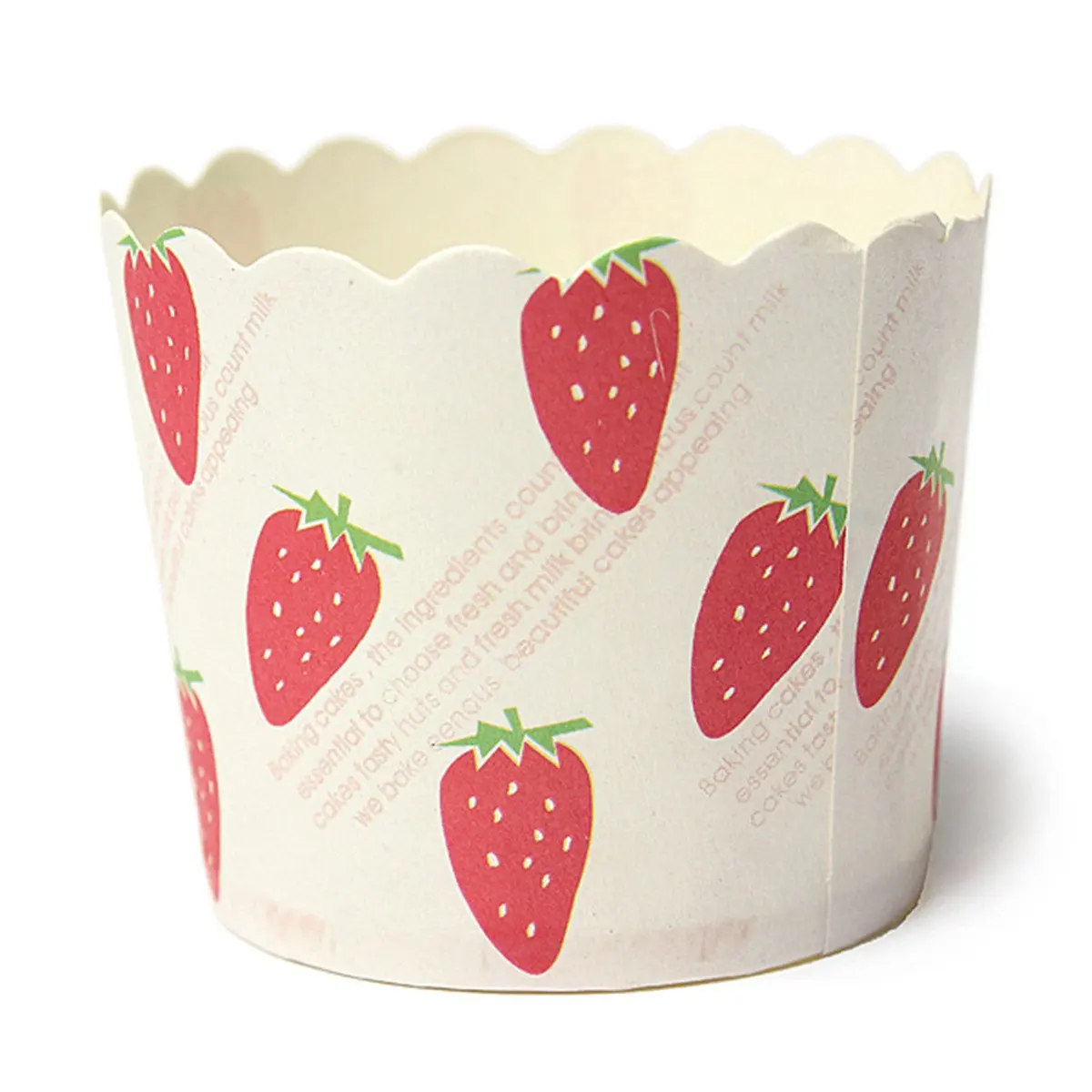 50 X cupcake paper strawberry Paper Cases Liners Muffin Dessert Baking