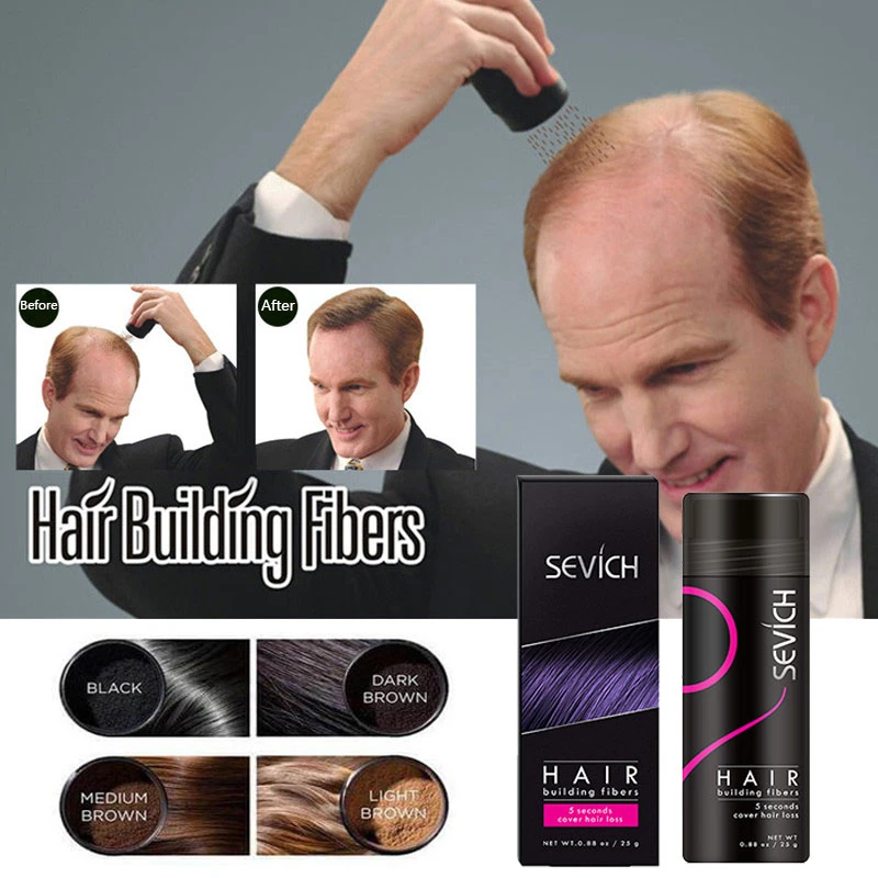 Sevich Hair Loss Concealer Blender Salon Hair Building Fibers Keratin Tonic  Coloring Powder Extension Hair Styling Spray 25g|Hair Loss Products| -  AliExpress