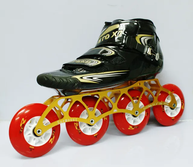 Best price at $211 Cheap speed skating shoes adult professional skating shoes for children 4*90