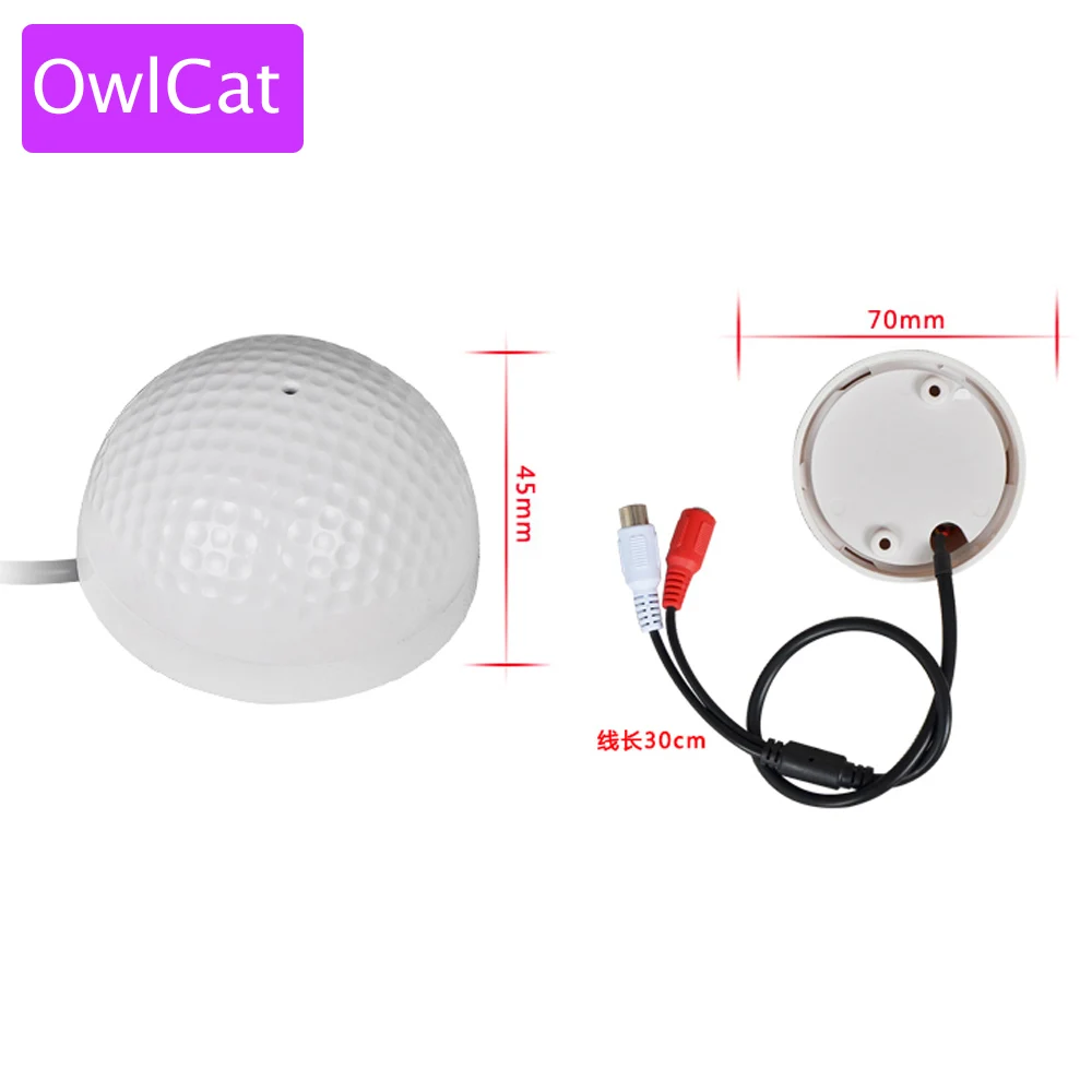 OwlCat CCTV камера видеонаблюдения ip-камера s звук монитор аудио Пикап микрофон