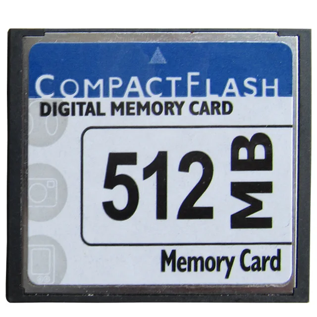 Карта памяти CompactFlash CF 512 МБ+ адаптер pcmcia