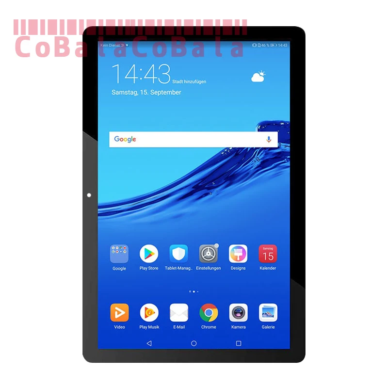 5 шт Испытано Для huawei MediaPad T5 AGS2-W09/AGS2-W19 AGS2-L03/AGS2-L09 ЖК-дисплей Дисплей сборки Сенсорный экран планшета DHL Бесплатная