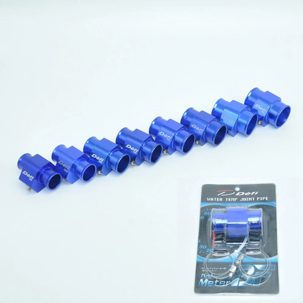 JK Free shipping Blue Water Temp Racing Gauge Radiator Hose Sensor