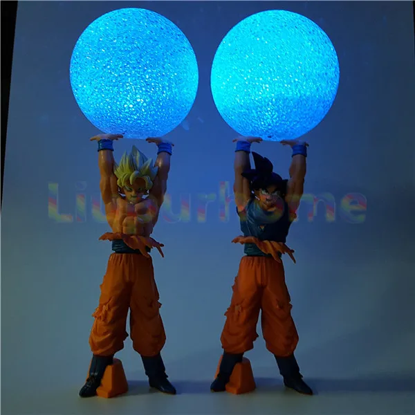 Dragon Ball Z Сон Гоку дух бомба DIY светодиодный ночной Светильник s лампа аниме Dragon Ball DBZ светодиодный светильник Рождественский Декор