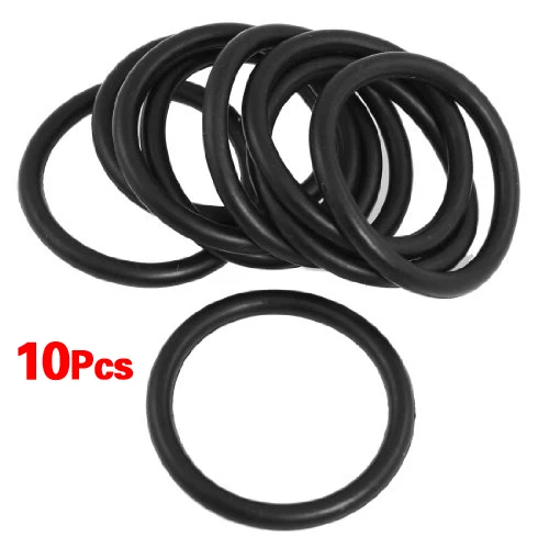 50mm x 5mm Nitrile Rubber O Ring NBR Oil Sealing Gasket 10 Pcsin