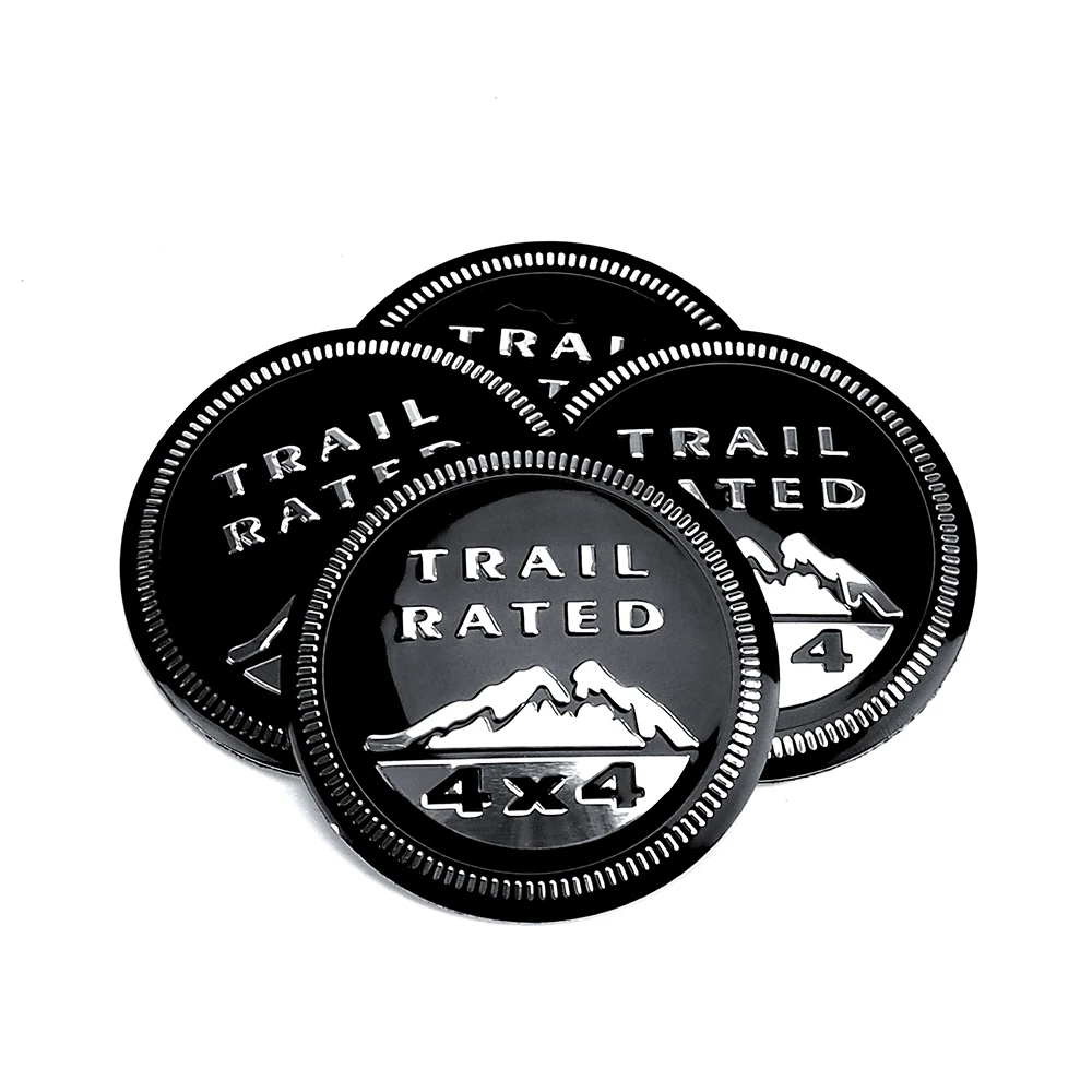 Trail Rated 4X4 logo For Jeep Wrangler Renegade (1)