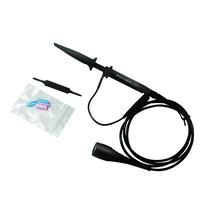 

1PCS 100MHz Oscilloscope Adjustable Probe Attenuation Probe Portable High Voltage Low Frequency Digital 10: 1 Oscilloscope Probe