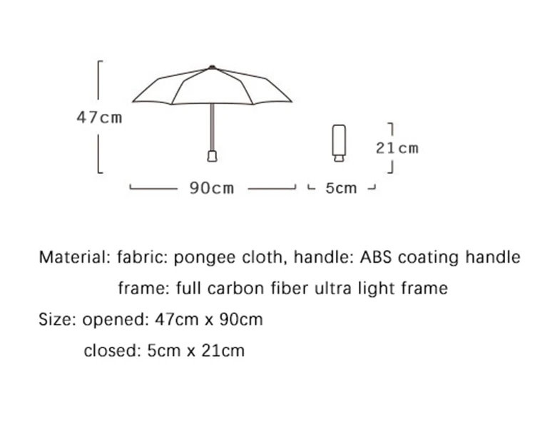 Parachase складной зонтик дождь Для женщин Для мужчин Сверхлегкий Портативный путешествия японские зонтик ветрозащитный 6 K мини-ясно зонтик Paraguas
