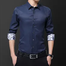 Новое поступление белая рубашка мужская с длинным рукавом деловые рубашки в повседневном стиле мужские платья рубашки удобная одежда Camisa Masculina