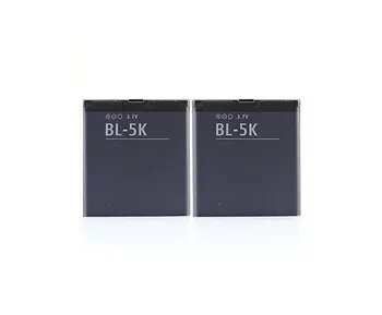 

High Quality Battery for Nokia 2 x 1200mah BL-5K battery for for Nokia BL-5K N85 N86 N87 8MP 701 X7 X7-00 C7 C7-00 C7-00 Astound