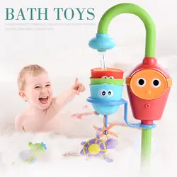 С небольшой подарок купальный носики воды игрушки Заводной играть воды в Ванная комната для маленьких детей бассейн Ванна игрушки