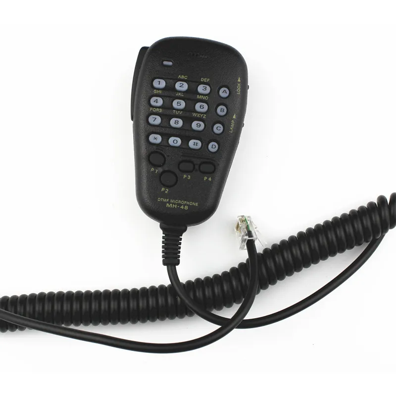 Автомобильный радиомикрофон MH 48A6J DTMF ручной микрофон 6 контактов для Yaesu FT 8800R