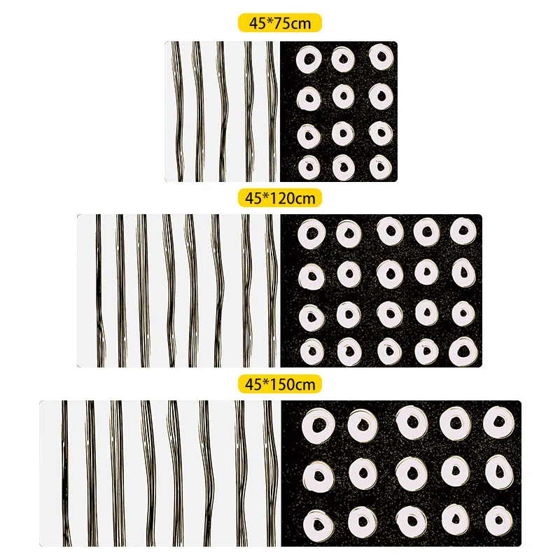 Скандинавский ПВХ кожаный коврик для кухни нескользящий маслостойкий Водонепроницаемый дверной коврик имитация мрамора коврик для ванной комнаты отскок напольный коврик