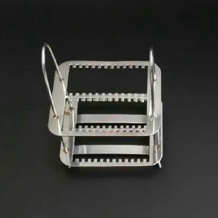 Free shipping 1pc/lot Stainless steel microscope slide staining stand