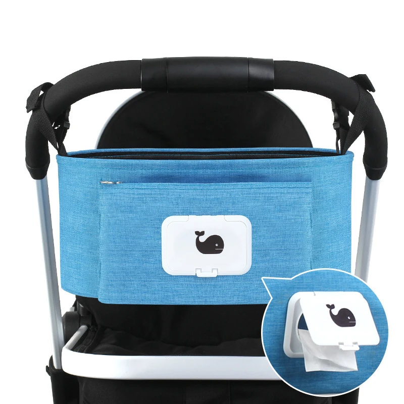 Infant Stroller Bag Whale Printed Baby Milk Bottle Container Mummy Infant Stroller Bag Whale Printed Baby Milk Bottle Container Mummy Diaper Bags Bolsa Infantil With Paper Opening Storage T0659 In From Mother