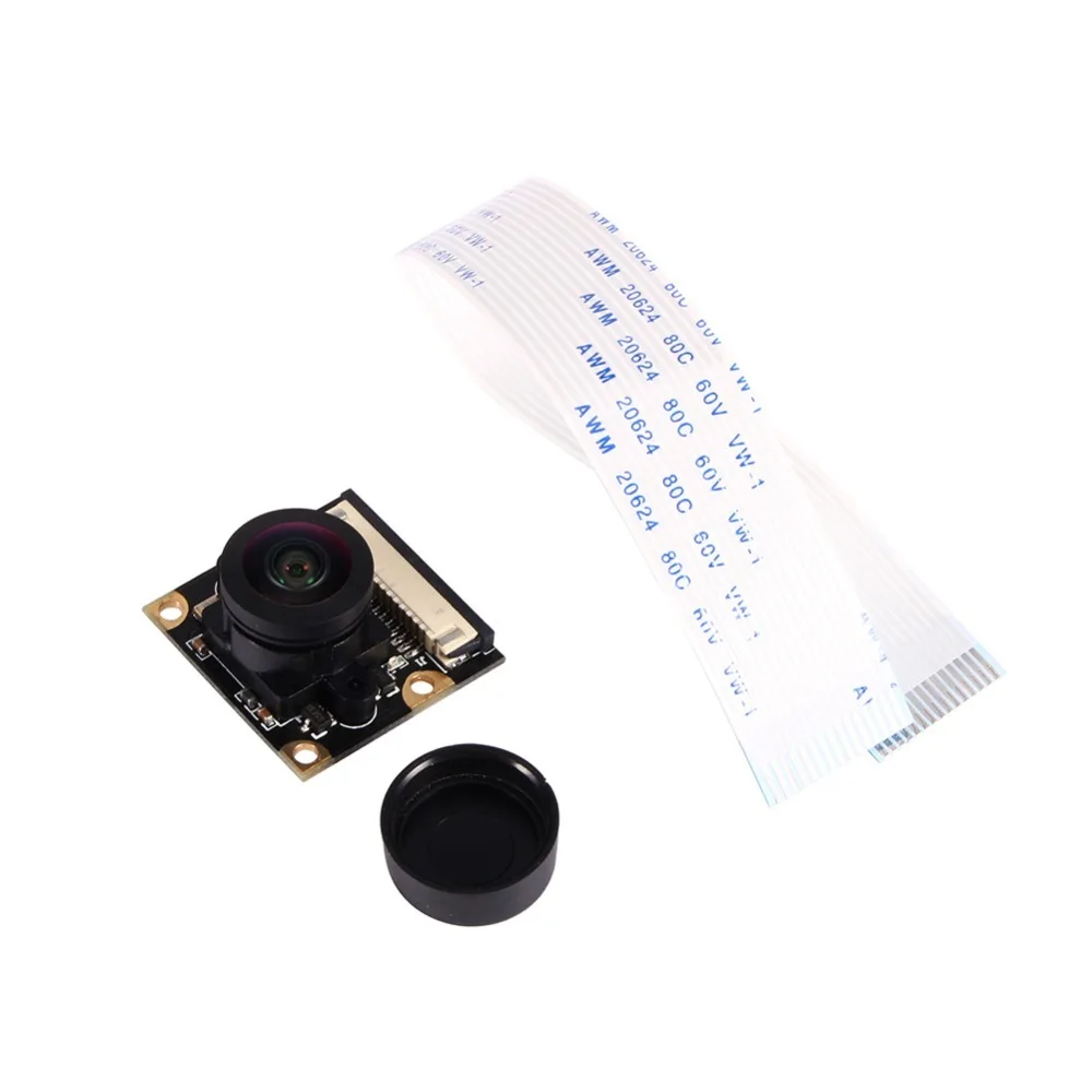 Aokin 5MP 1080 P 720 P для Raspberry Pi камера широкоугольная рыбий глаз камера ночного видения совместимая Raspberry Pi 3 Model B+ 3/2