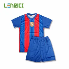 Lenrick 17 New Season Boy Football Club Shirt Children Soccer Uniform Kids Soccer Set Soccer Training Uniform De Futbol Infantil