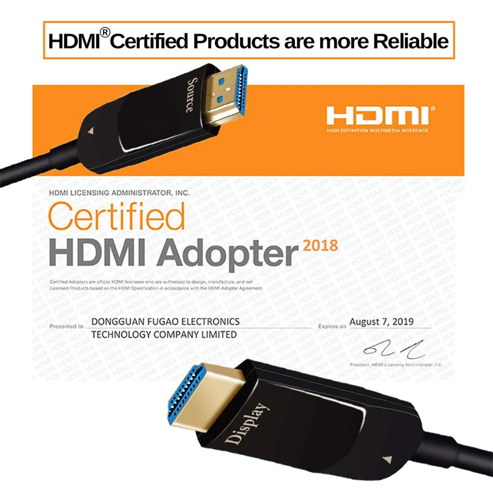 2020 лучшие оптические кабели 8K 48 Гбит/с 2 1 HDMI 4K кабель UHD Cabo 5 м 10 15 волоконный для