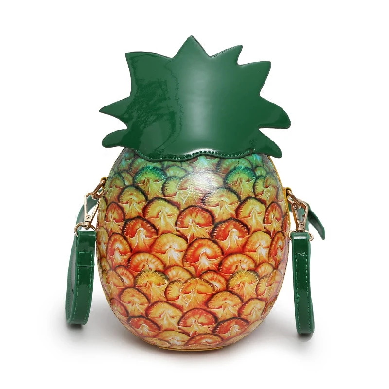 Buy Personalized design fruit shape pineapple bag mini
