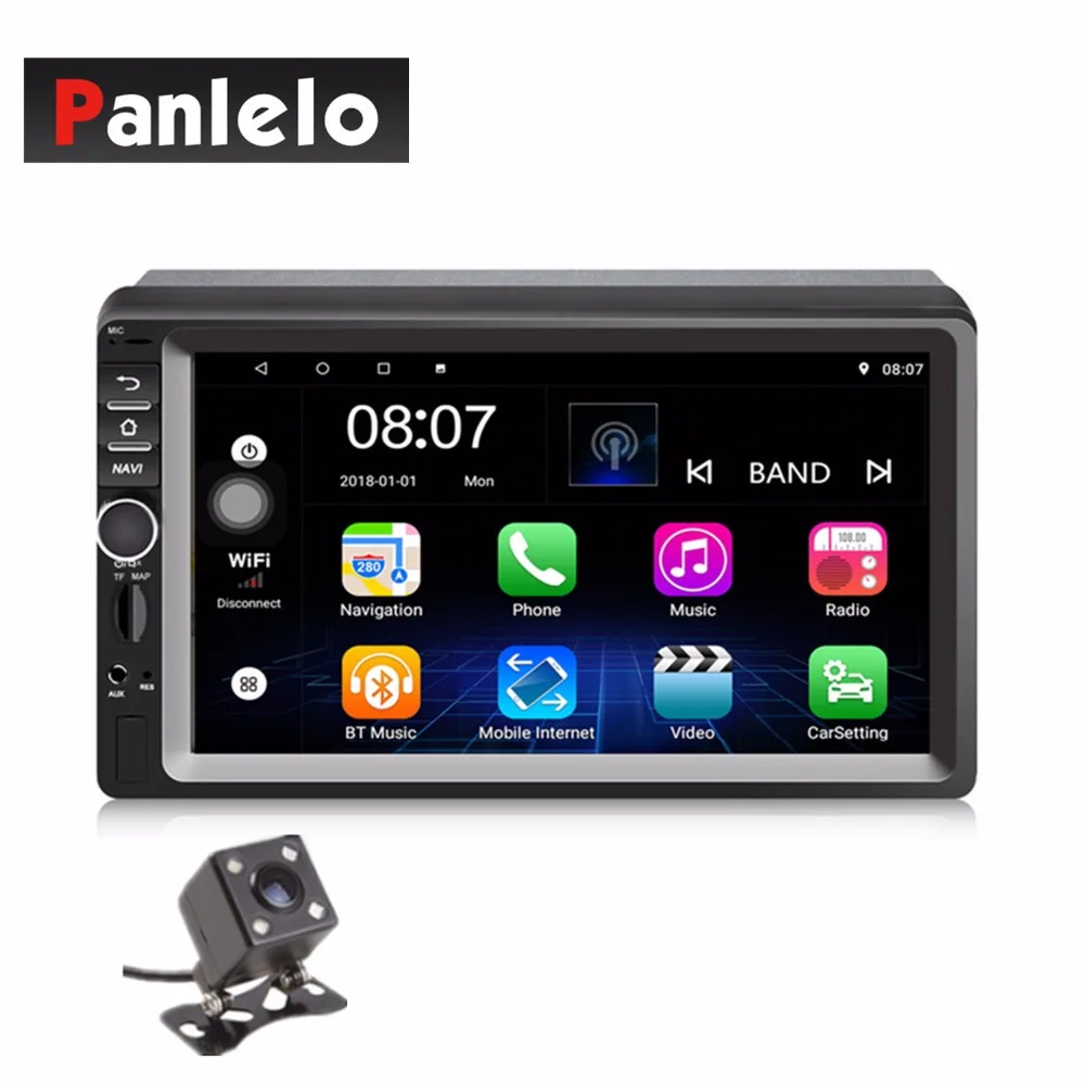 

Panlelo 2 Din Head Unit Auto Radio GPS Navigation Car Stereo Android 6.0 Car Player with RDS Wi-Fi Mirror Link SWC For Kia