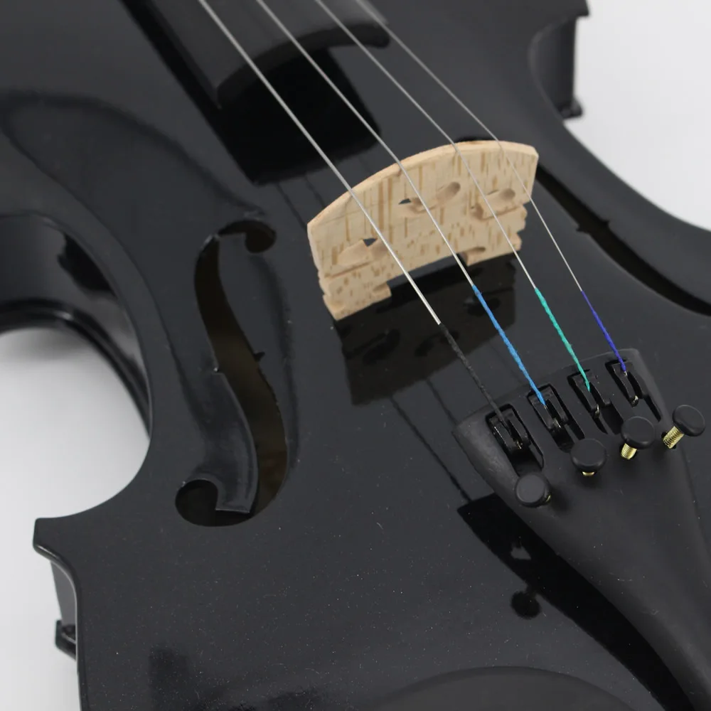 TONGLING-High-Quality-Student-Beginner-Black-Violin-4-4-Violino-Fiddle-w-Case-Bow-Rosin-Full (4)