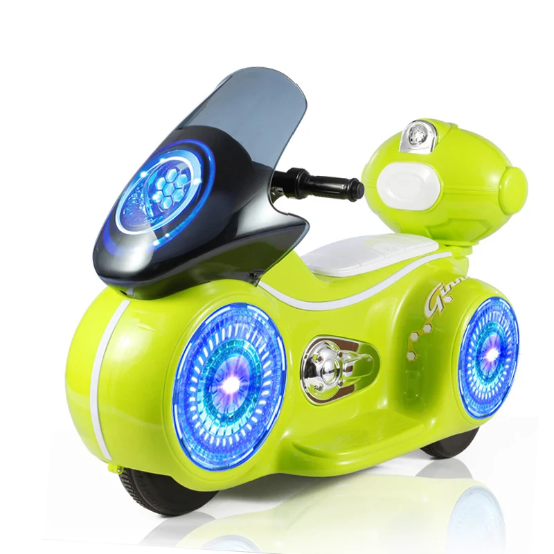 Fengda электрический автомобиль для детей кататься на электромобиле с крутым светом игрушки для мальчиков Мини Мото игрушка игрушечная машинка электрические мотоциклы