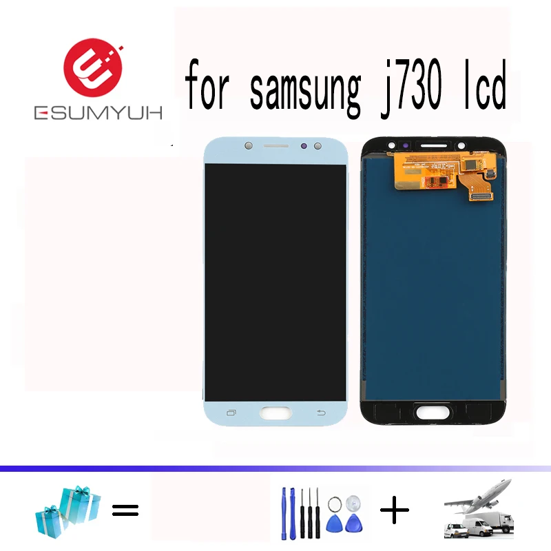 Для Samsung Galaxy J7 Pro 2017 J730 SM J730F J730FM/DS J730F/DS J730GM/DS ЖК дисплей + сенсорный экран дигитайзер
