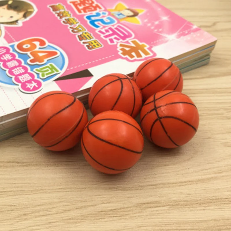 

ZOCDOU 3 Pieces 3cm Elastic Ball Child Hoodle Marbles Toy Football Basketball Statue Figurine Crafts Figure Ornament Miniatures