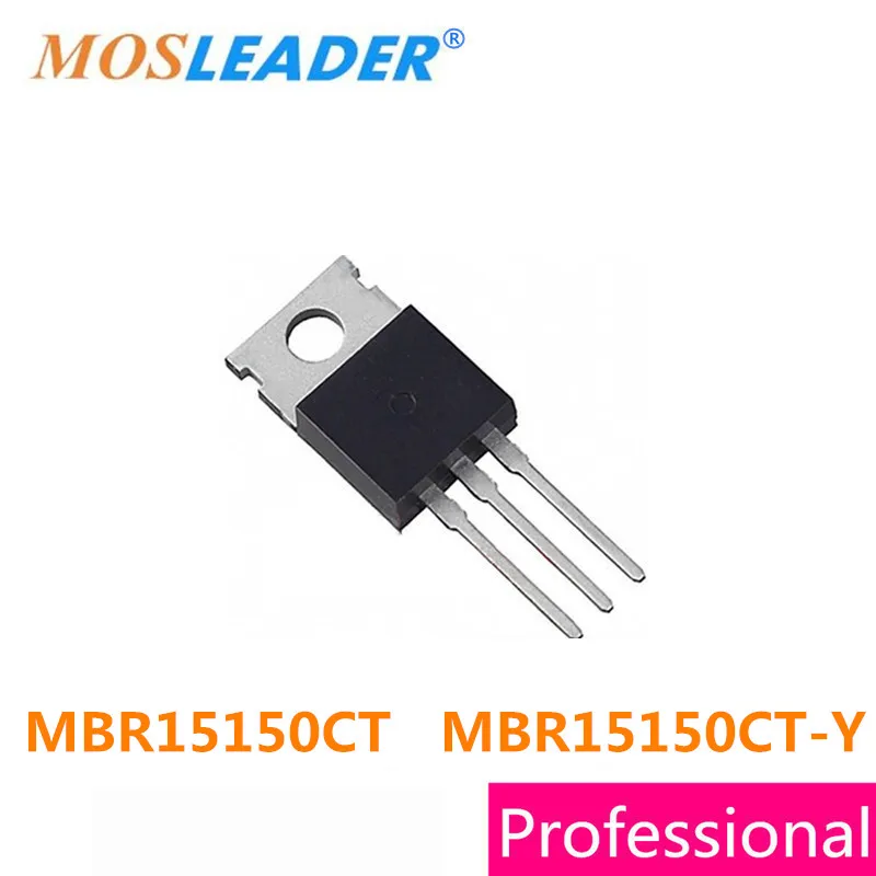 Mosleader TO220 50 шт. MBR15150CT MBR15150CT-Y MBR15150 высокое качество | Электроника