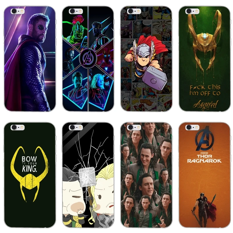 

Thor loki Marvel Silicone Phone Case For LG G5 G6 G7 Q6 Q7 Q8 Q9 V20 V30 X Power 2 3 K4 K7 K8 K10 2017 For OnePlus 3T 5T 6T