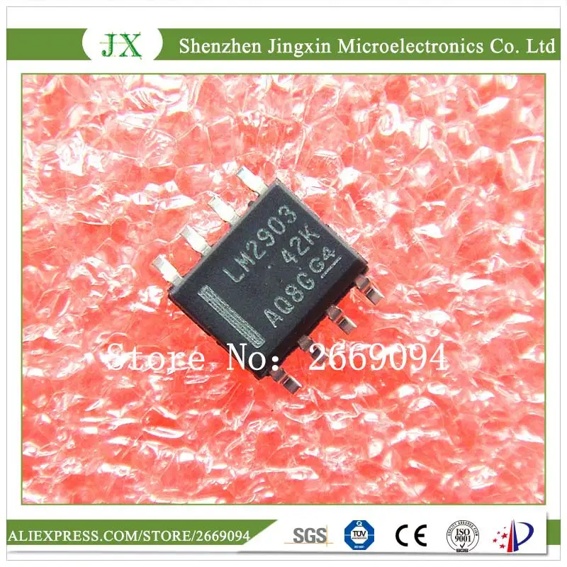 100PCS LM2903 LM2903DR LM2903DT SOP8 Low Power Dual Voltage Comparator ...