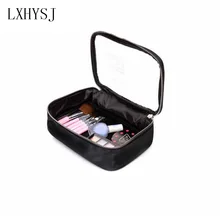 MS косметичка высокое качество ПВХ прозрачный водостойкие сумка для макияжа в путешествии портативный косметика духи коробка для хранения