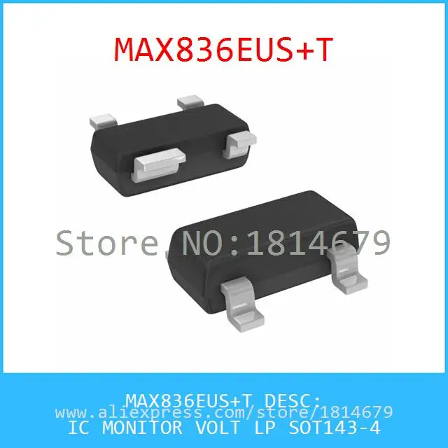 Free Shipping 1PCS/lot MAX836EUS IC MONITOR VOLT LP SOT143-4 836 MAX836 836E |