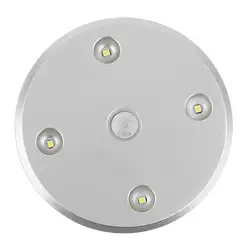 Горячая светодио дный светодиодный USB Инфракрасный индукционный датчик движения Детектор шкаф лампа шкаф ночной аккумулятор лампа шкаф